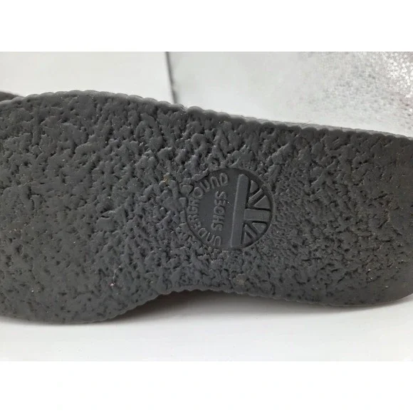 T.U.K. Red Suede Lace Up Creeper Platform Punk Goth Sneakers Unisex Size 5 - Picture 9 of 9